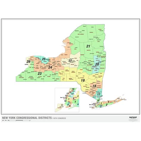 Training and certification options for MAP New York Congressional Districts Map
